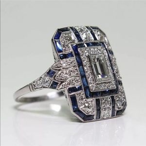 Jewelry - Art Deco Crystal Ring Jewelry - Art Deco Crystal Ring